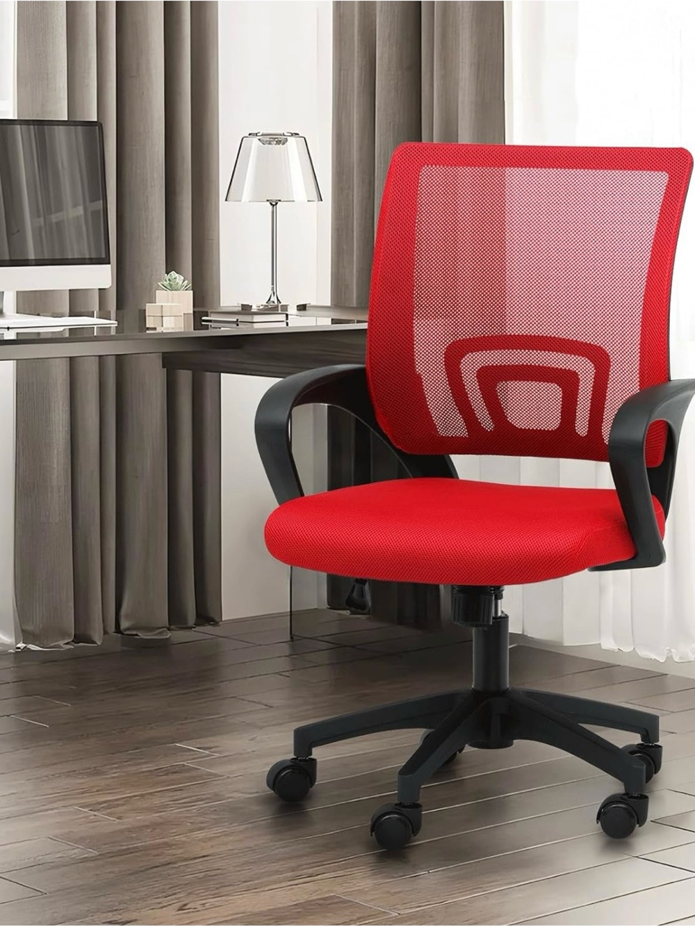 BEAUTIFUL RED OFFICE CHAIR ❗️🏁